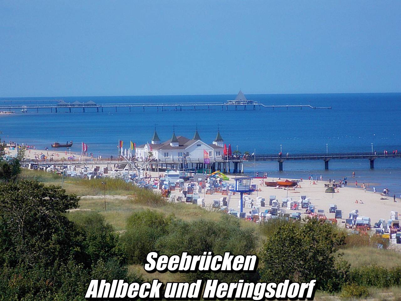 📸 Seebrücken Ahlbeck & Heringsdorf