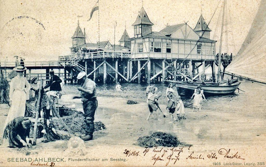 📸 Fischerei in Ahlbeck (1905)